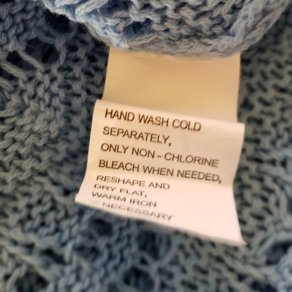 Jeanne Pierre Blue Top - Picture 5 of 6